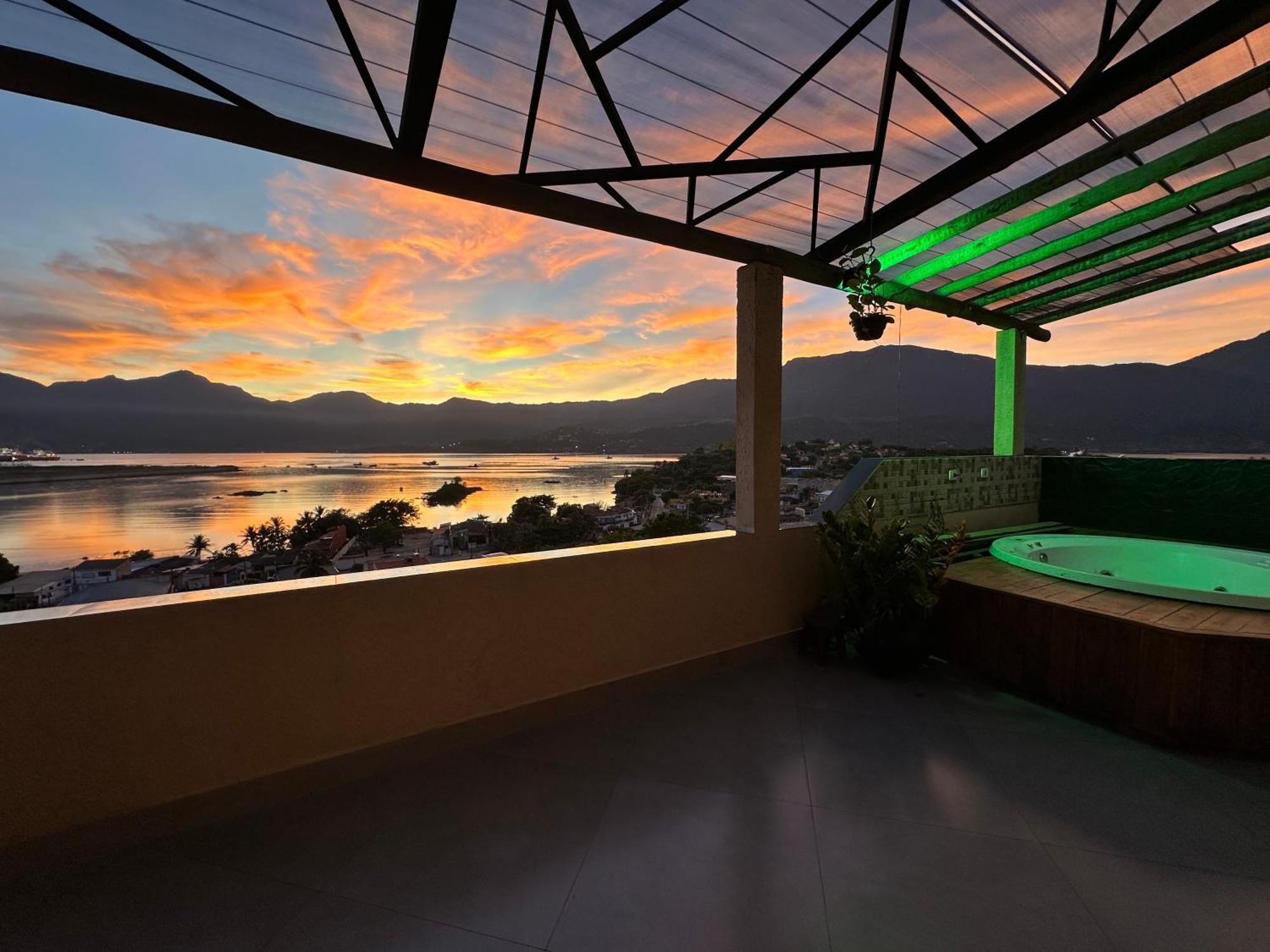 Casa De Praia Com Vista Para O Mar Sao Sebastiao  Exteriör bild