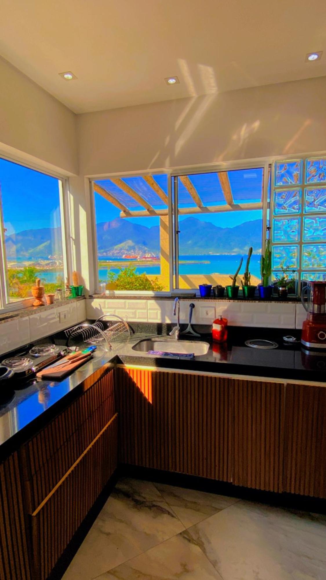 Casa De Praia Com Vista Para O Mar Sao Sebastiao  Exteriör bild